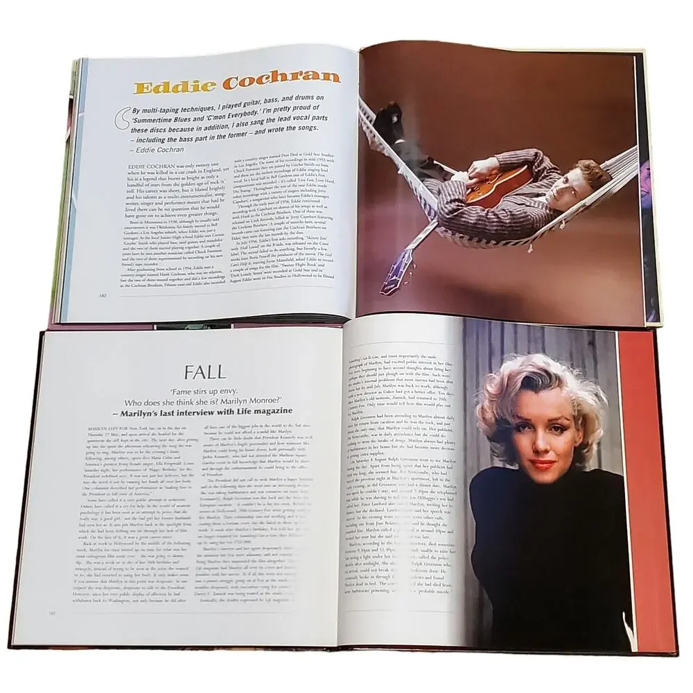 Marilyn In Words Pictures & Music 2011 & The Golden Age of Rock n Roll 2010 CD